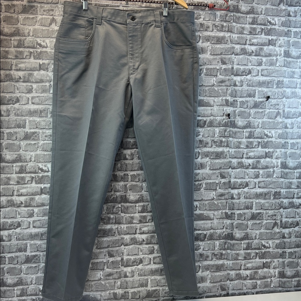 Van Heusen flex Gray Straight-Leg Pants